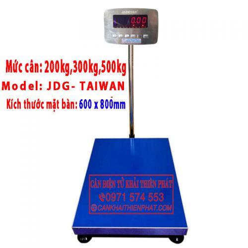 Cân động vật 200,300,500kg  KT: 600*800mm Model: JDG - Taiwan