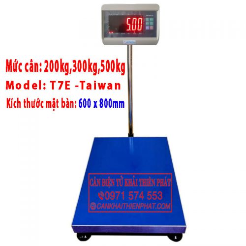 Cân động vật 200,300,500kg  KT: 600*800mm Model: T7E - Taiwan