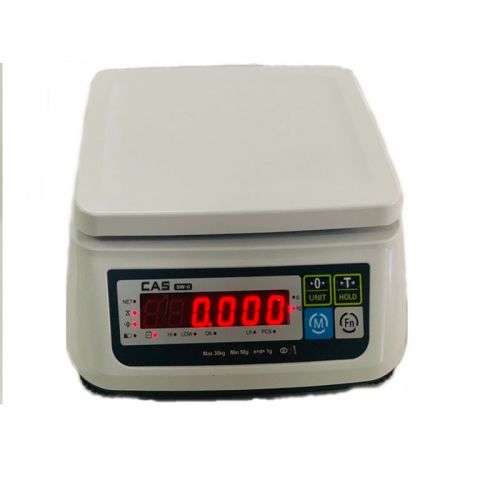 Cân chống nước CAS SW II 3KG/6KG/15KG/30KG