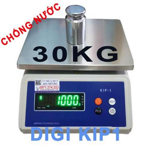 Cân điện tử chống nước Nhật Bản DIGI Kip1 30kg