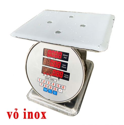 Cân tính tiền INOX 60kg ACS KTP60