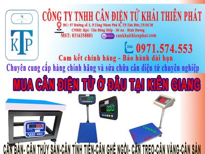 TOP Địa chỉ bán cân điện tử uy tín ở tại Kiên Giang